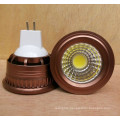 New Dimmable 3W 5W 12V DC MR16 COB LED Bulb Spotlight